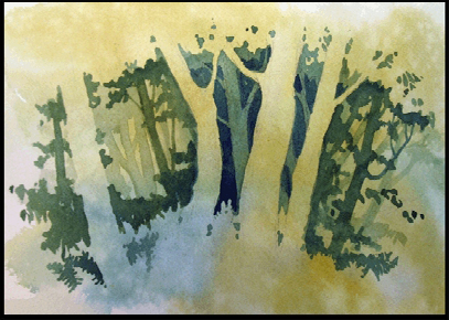 407x290 Mackenzie Watercolours - Positive And Negative Painting