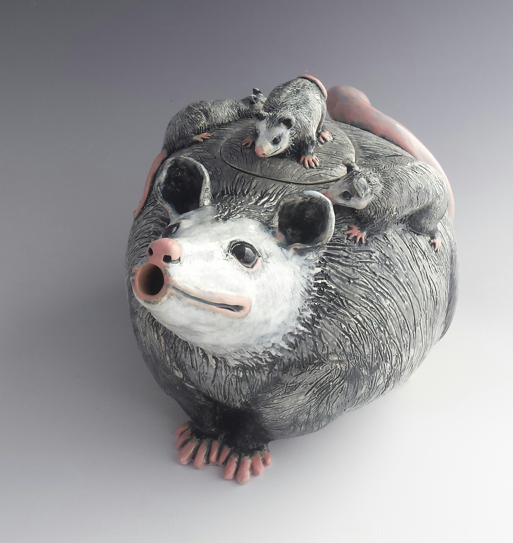 2173x2301 Possum Teapot Art Alley - Possum Painting