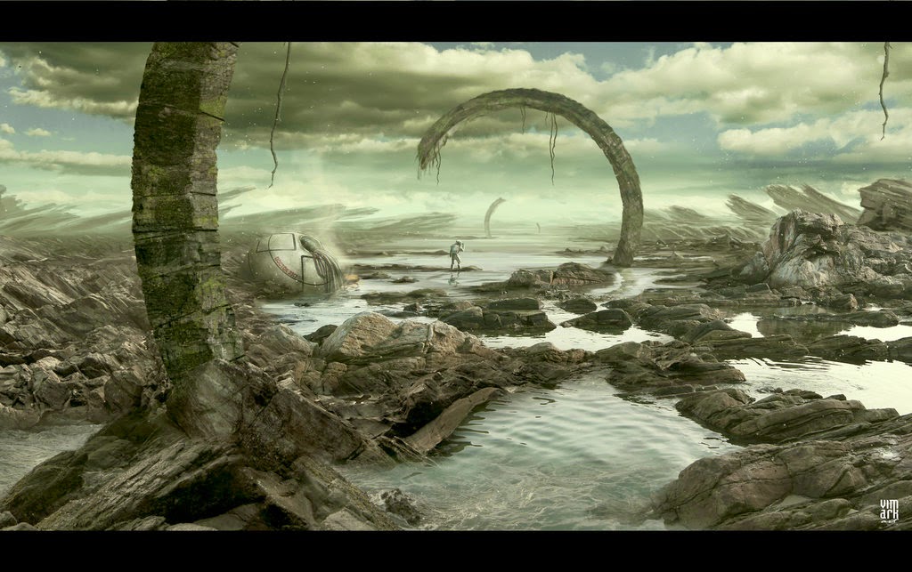 1024x643 Design Stack A Blog About Art, Design And Architecture Paintings - Post Apocalyptic Landscape Painting