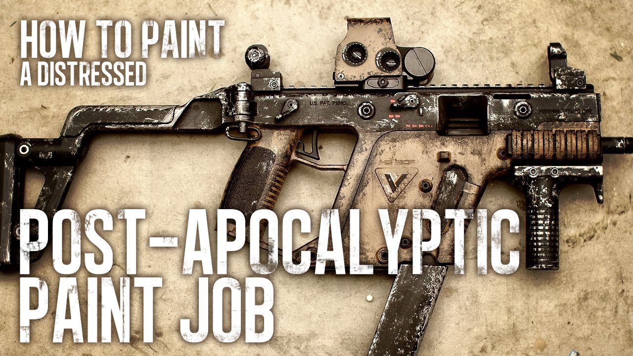 1280x720 How To Paint A Distressed Post Apocalyptic Paint Job - Post Apocalyptic Painting