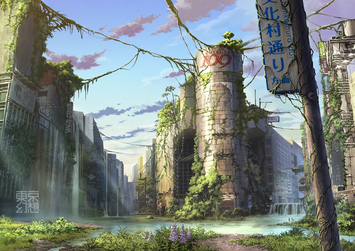 1169x827 Post Apocalyptic Images Of Japan - Post Apocalyptic Painting