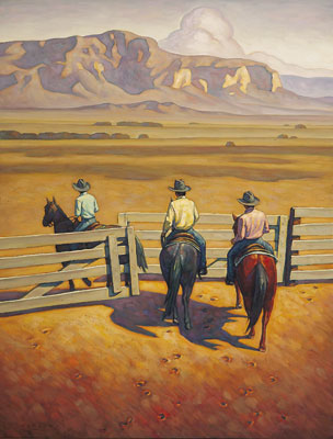 304x400 Howard Post Paintings And Sculpture Canyon Road Arts - Post Painting