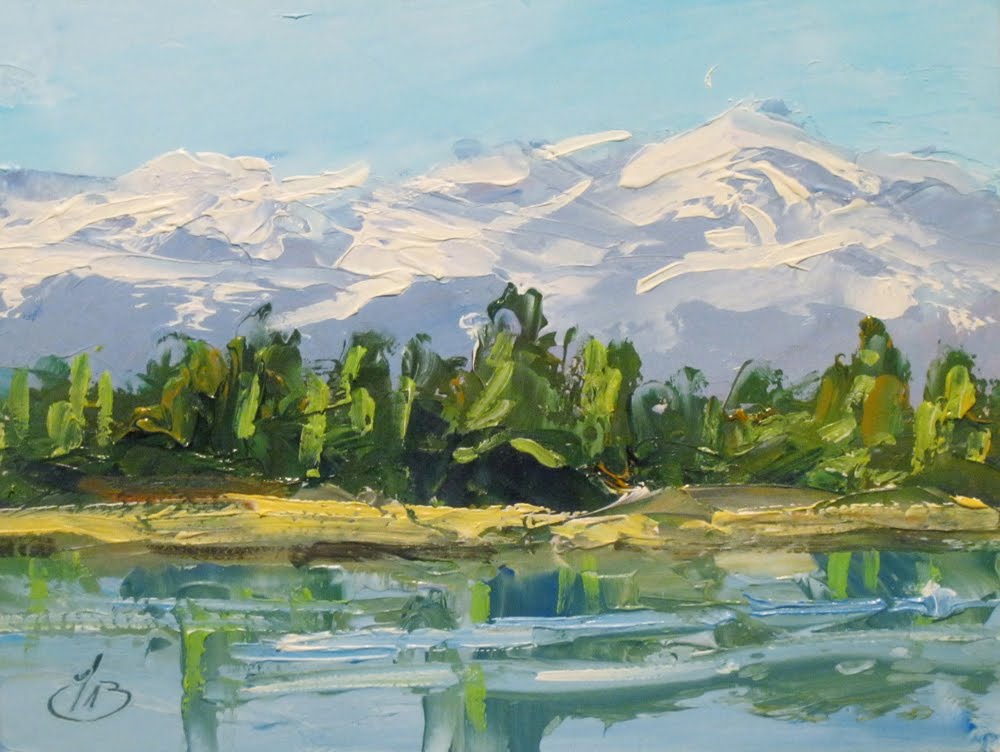 1000x752 Tom Brown Fine Art November 2011 - Postcard Painting