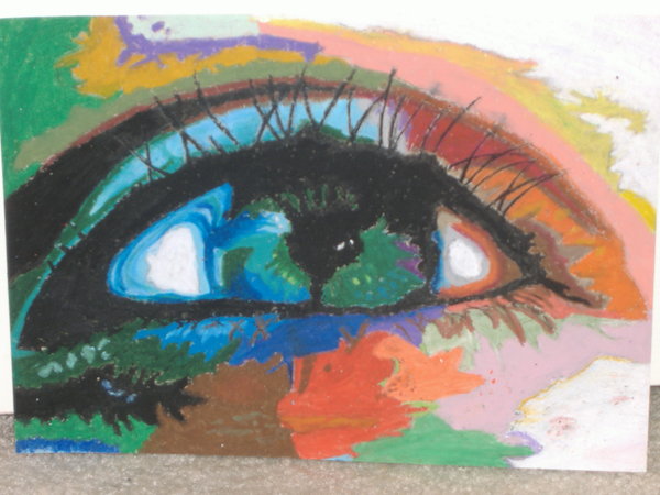 600x450 Posterized Eye By Xoxbabii Nisee - Posterized Painting