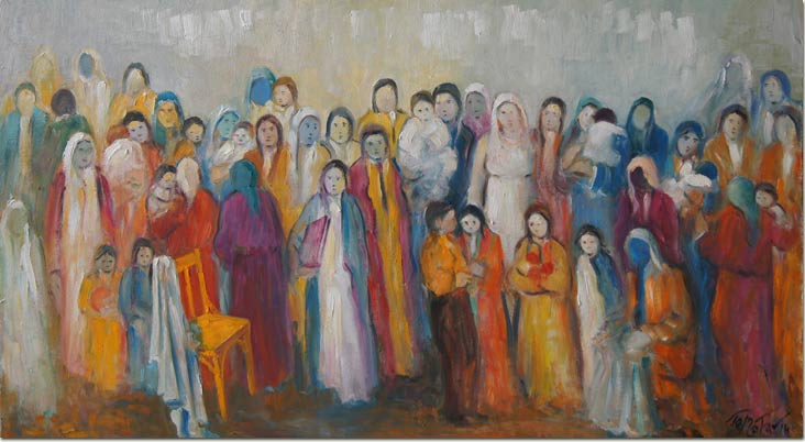 732x402 Lebanon Fine Art Gallery Paintings, Posters Prints, Lebanese - Posters Of Famous Painting