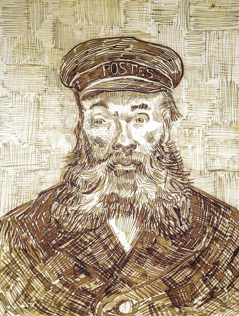 776x1024 Vincent Van Gogh - Postes Painting