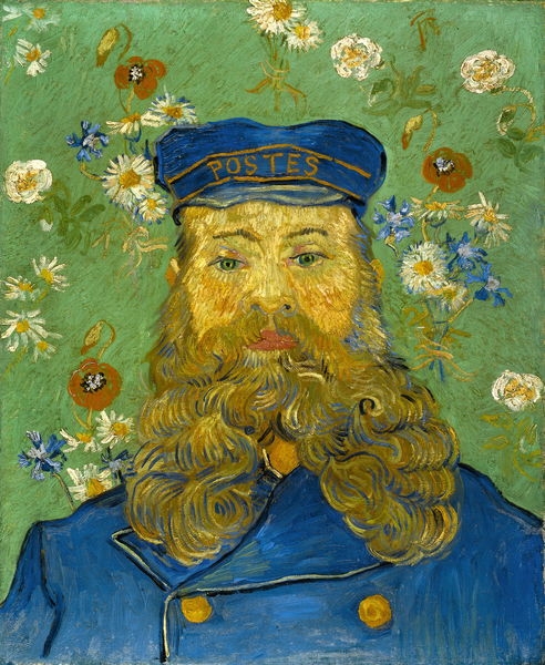 492x600 Van Gogh - Postman Painting
