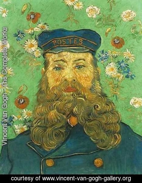 467x600 Vincent Van Gogh - Postman Painting