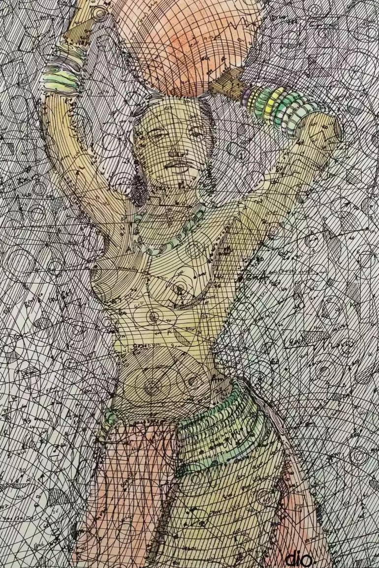 770x1155 Saatchi Art Pot Of Gold Painting By Dio Papadopoulos - Pot Of Gold Painting