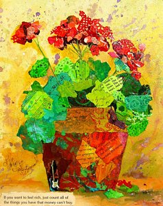 238x300 Geranium Paintings - Pot Of Gold Painting