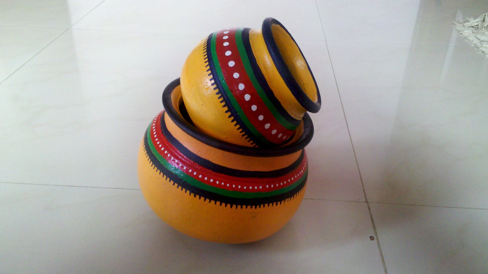 1600x898 Satrangitouch Earthen Pot Painting - Pot Painting