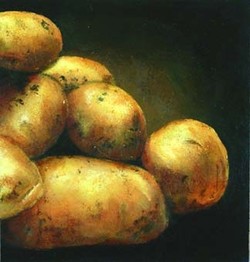250x262 Potato Paintings - Potato Painting