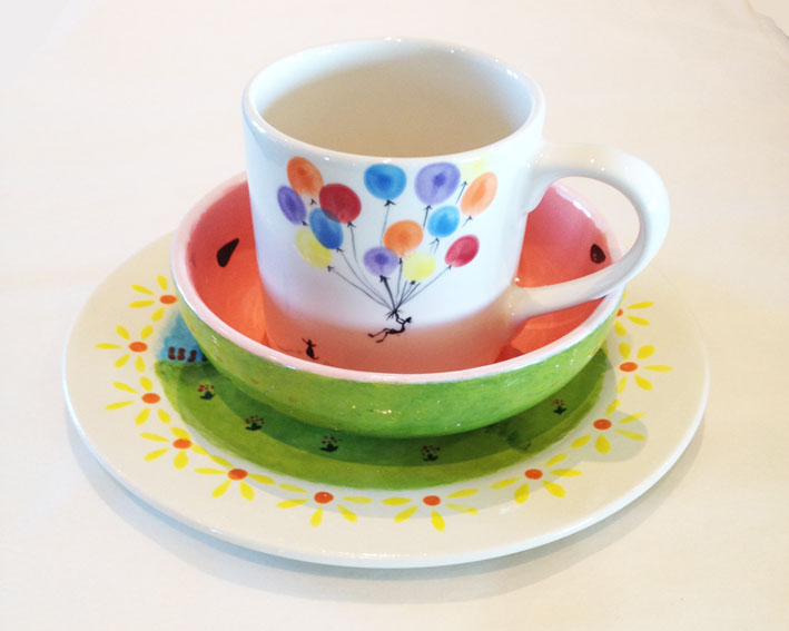 709x567 Family Pottery Painting This Art Of Mine - Pottery Painting