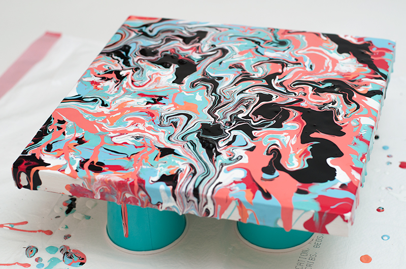 800x531 Painting Ideas For Kids Easy Pour Painting - Pour Painting