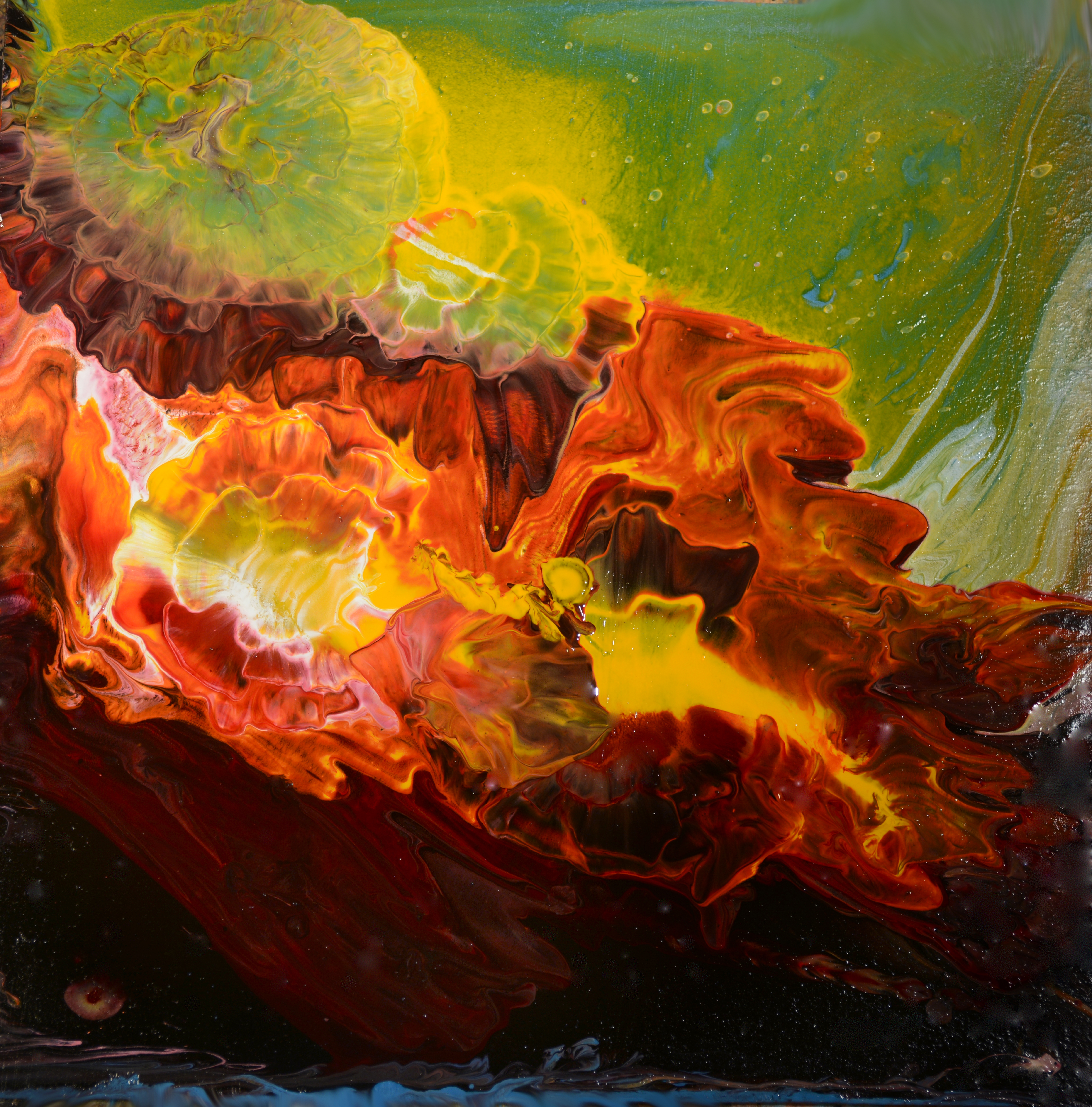 7000x7098 Pour Paintings Maurice Sapiro - Pour Painting