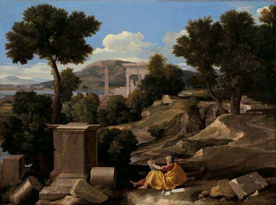 550x408 Nicolas Poussin French Painter - Poussin Painting