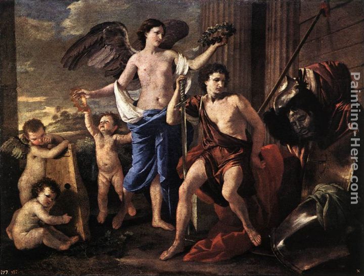 720x545 Nicolas Poussin The Victorious David Painting Anysize 50% Off - Poussin Painting