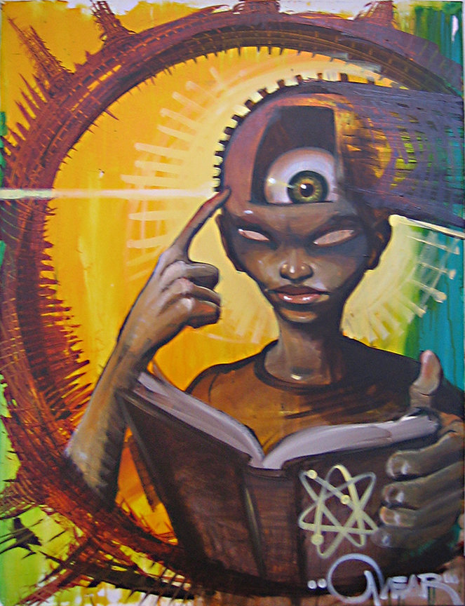 663x864 Mear Live Painting Ii C.a.v.e. Gallery - Power Painting