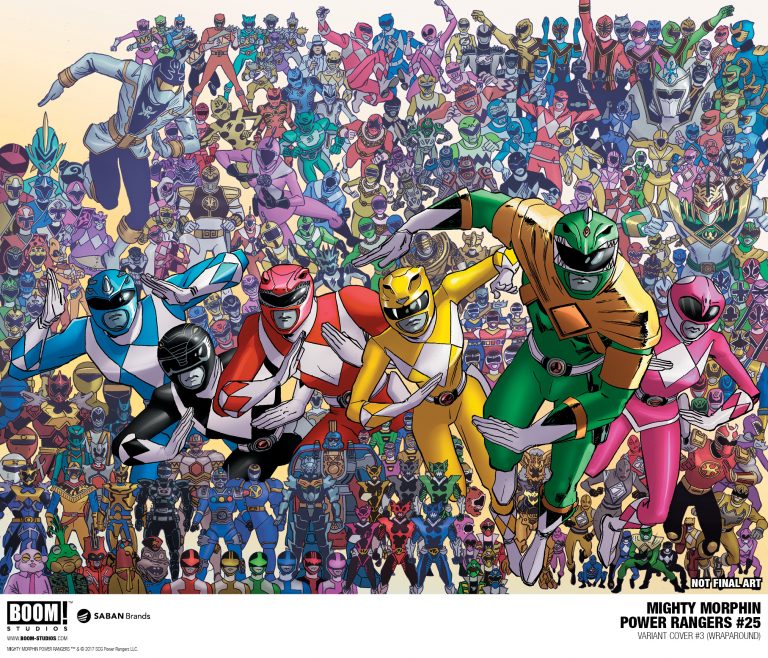 768x658 No Ranger Is Safe - Power Rangers Painting Online