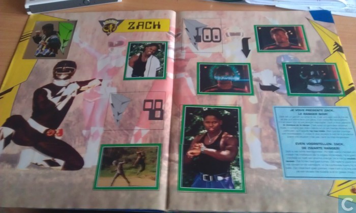 700x419 Power Rangers Sticker Album - Power Rangers Painting Online