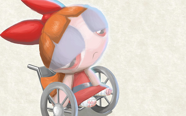 600x375 Speed Paint Powerpuff Girls On Behance - Powerpuff Girls Painting