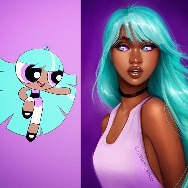 640x640 The Newest Powerpuff Girl! She's So Cute I Just Had - Powerpuff Girls Painting