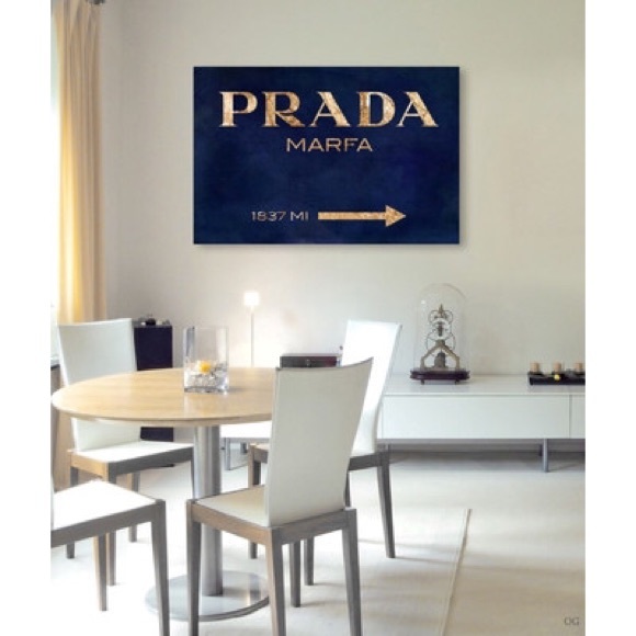 580x580 Oliver Gal Other Prada Marfa Painting Wrapped Canvas Size New - Prada Marfa Painting