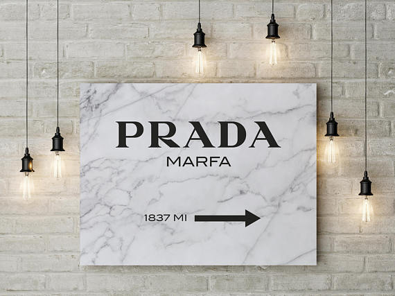 570x427 Prada Marfa Marble Gossip Girl Fashion Abstract Canvas - Prada Marfa Painting