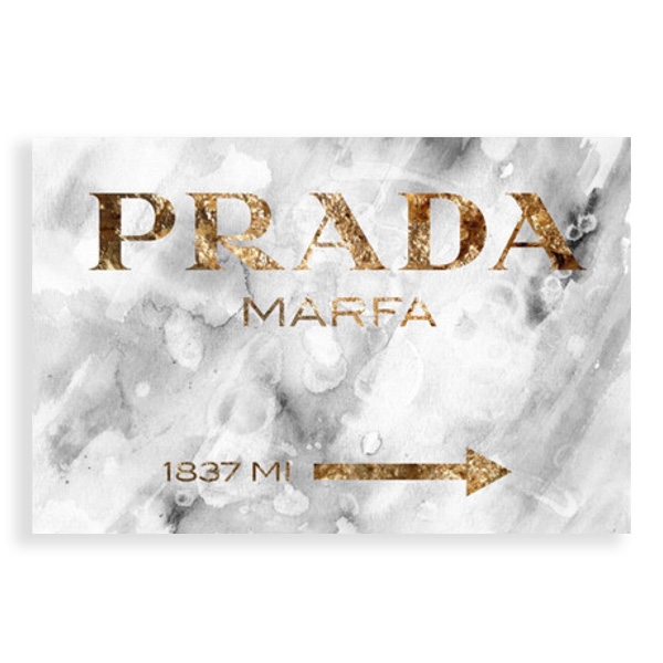600x600 Prada Wall Art Scs Ite - Prada Marfa Painting