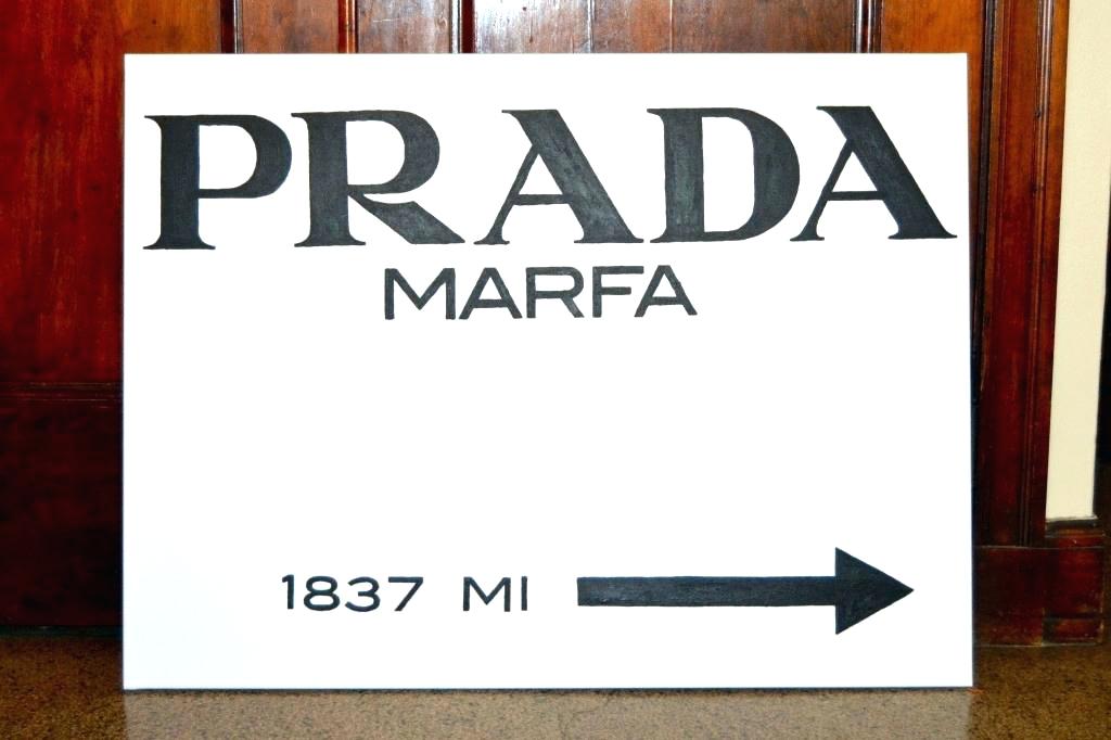 1024x682 Prada Marfa Canvas Home Interior Design - Prada Marfa Painting