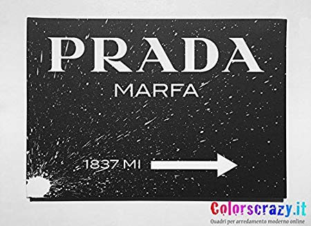 450x328 Prada Marfa Gossip Girl Modern Painting Art On Canvas 100% Cotton - Prada Painting