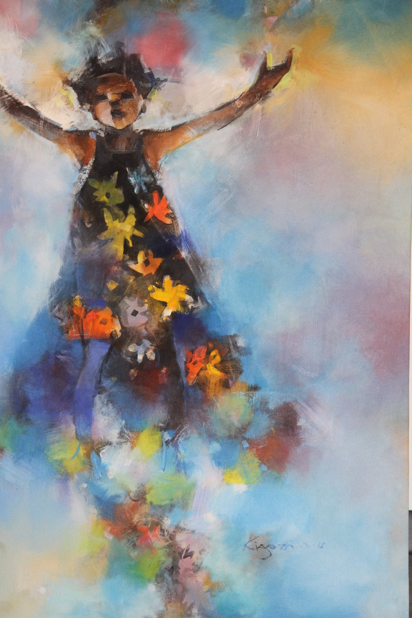 1365x2048 Shomari Paintings - Praise Painting