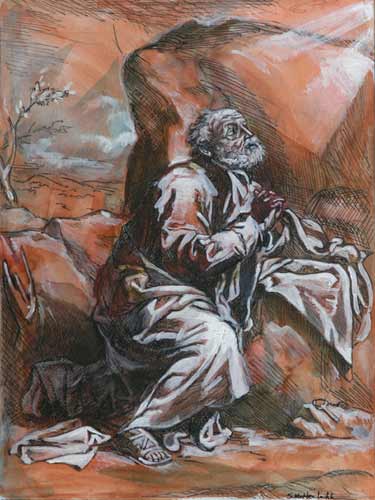 375x500 Painting Monk Artwork And Painted Prayers By The Painting Monk - Prayer Painting