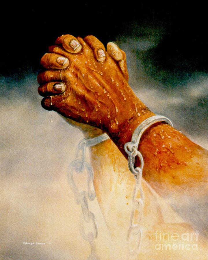 720x900 Praying Hands Painting By George Combs - Praying Hands Painting