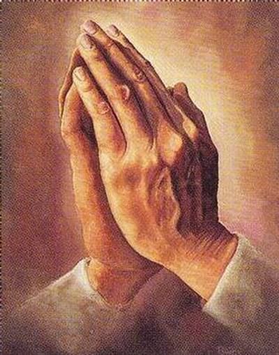 400x509 Love Lifting Up People's Needs In Prayer Some Thing's About Me - Praying Hands Painting