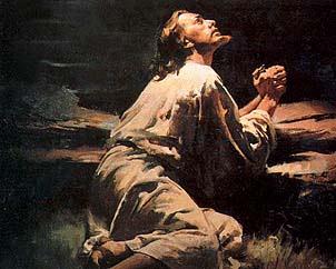 302x242 He Is Alive And Still Praying The Invisible Man - Praying Man Painting
