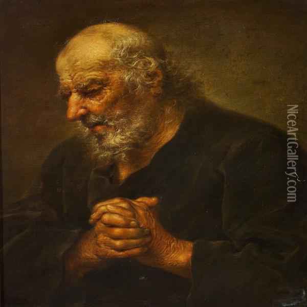 Praying Man Painting At PaintingValley Com Explore Collection Of   Praying Man Painting 6 