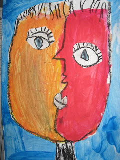 240x320 Marymaking Picasso Faces - Pre K Painting