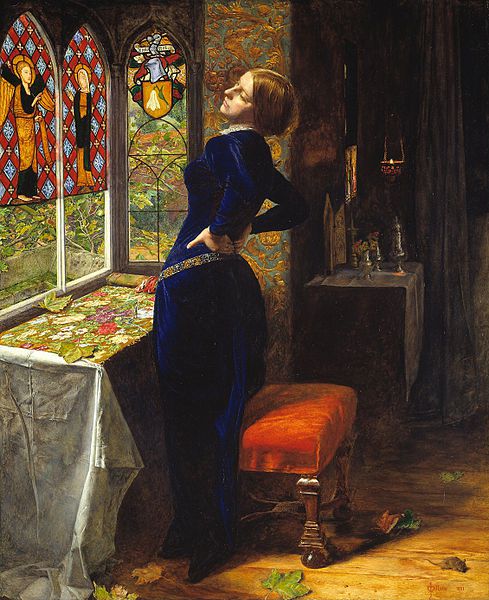 489x600 Pre Raphaelite Painting And The Medieval Woman - Pre Raphaelite Painting