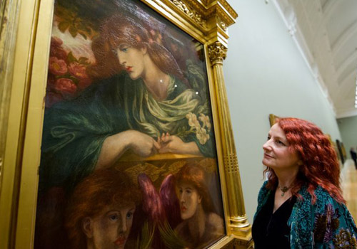 500x350 Pre Raphaelite Women Fashion Inspirations Blog, Liverpool Museums - Pre Raphaelite Painting