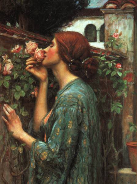 447x600 The Earthly Paradise Concept Of Beauty In Pre Raphaelite Art - Pre Raphaelite Painting