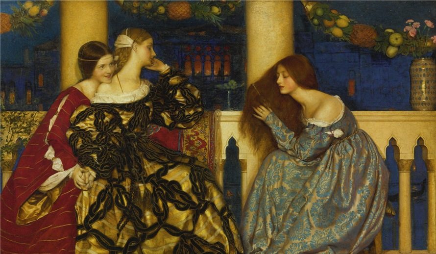 890x518 Frank Cadogan Cowper's Pre Raphaelite Paintings And Pretty Portraits - Pre Raphaelite Painting