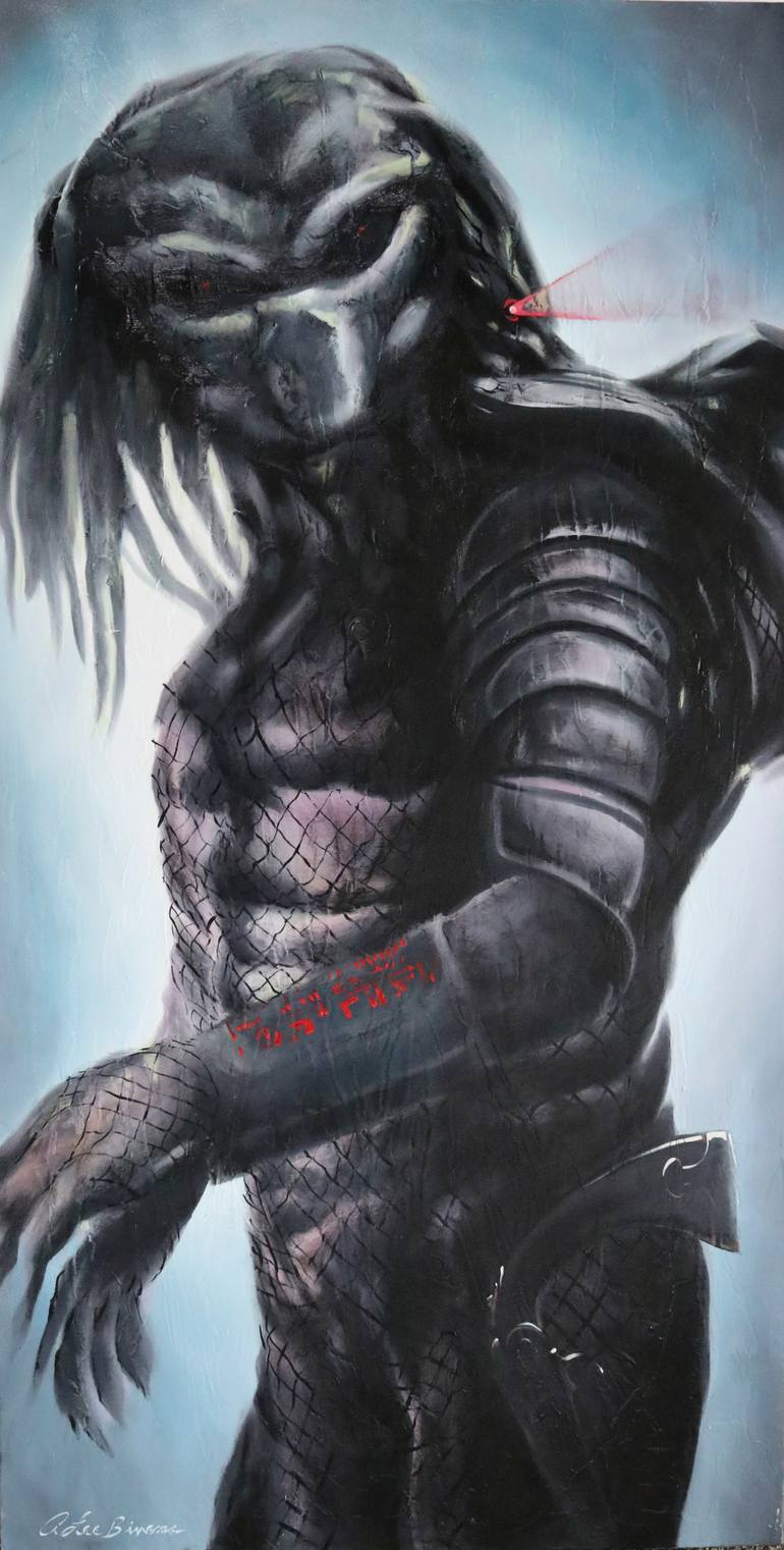 Predator Painting at PaintingValley.com | Explore collection of ...