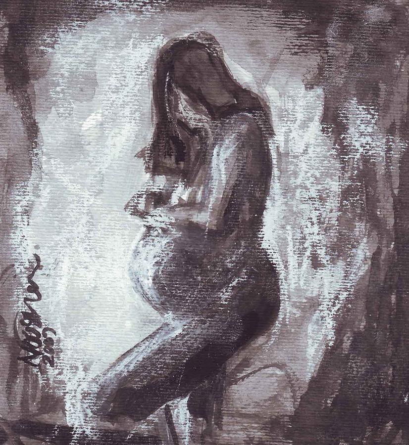 826x900 P 29 - Pregnant Woman Painting