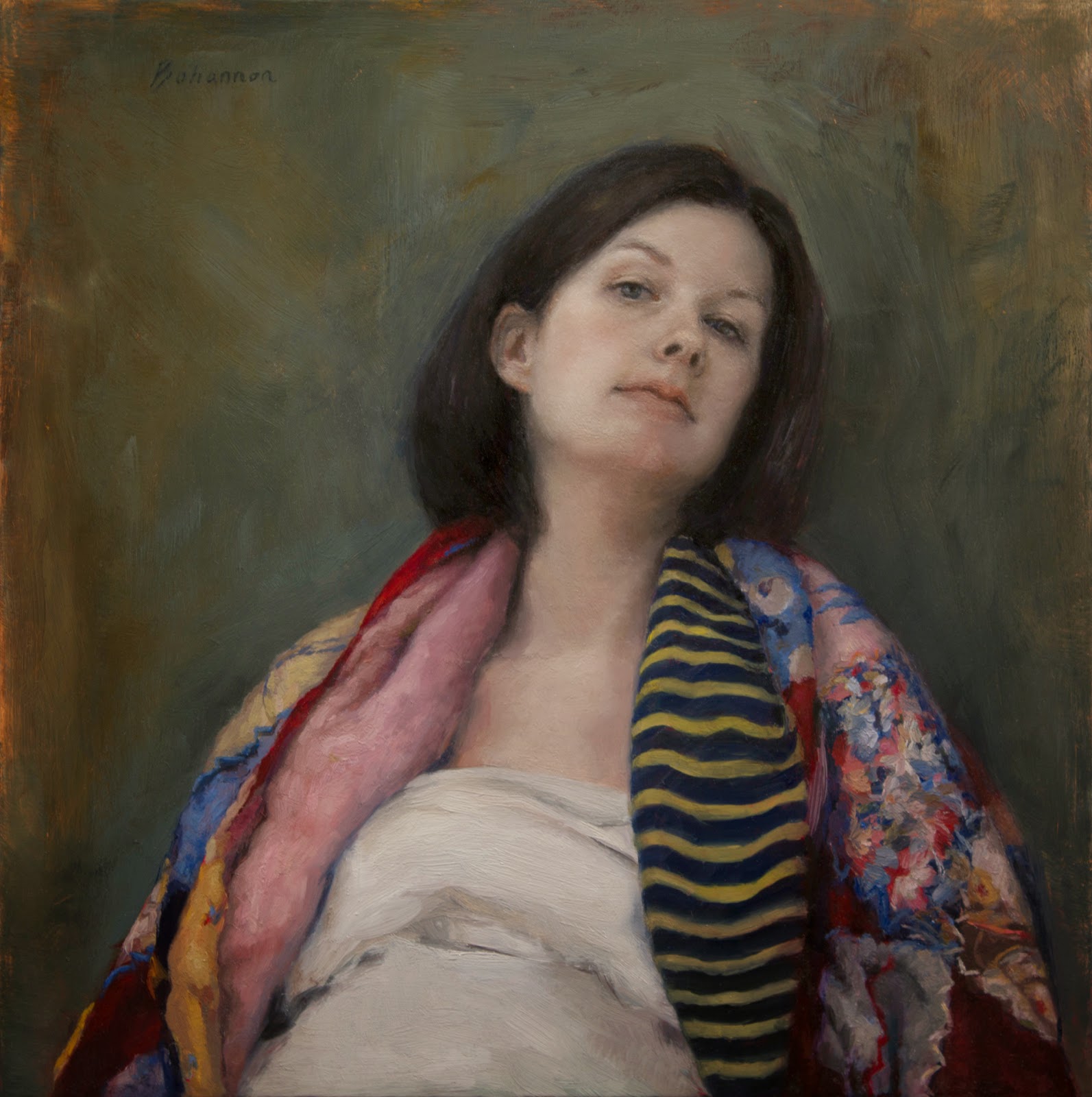 1593x1600 New Painting Hannah's Daughter - Pregnant Woman Painting