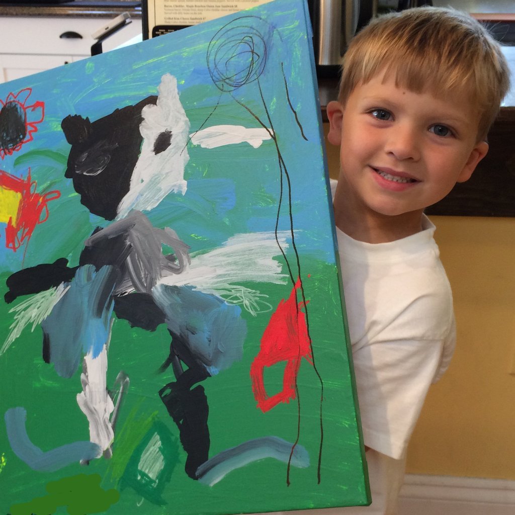 1024x1024 Preschool Art - Preschool Painting