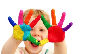 300x191 Finger Painting Art Activities For Preschoolers - Preschool Painting