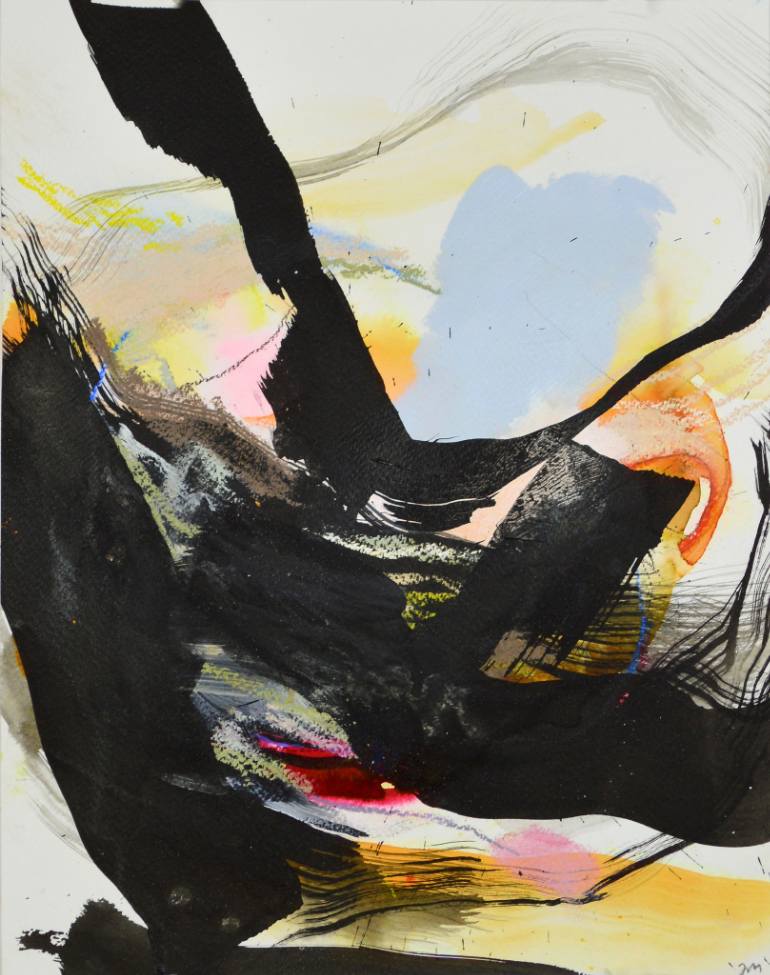 770x975 Saatchi Art Day 67 A Loud Memory Ripples Through The Mind - Present Painting