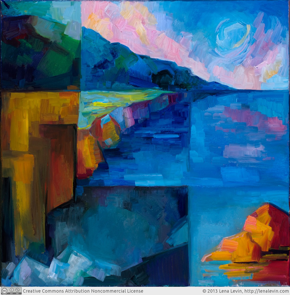 1230x1253 These Present Absent With Swift Motion Slide On Painting Sonnet 45 - Present Painting