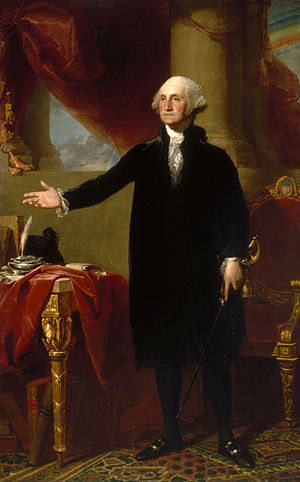 300x482 Lansdowne Portrait - President George Washington Painting